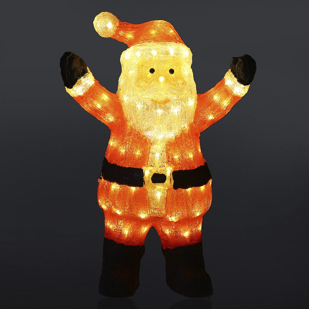 Nisse, 60 cm i høyde med LED-lys