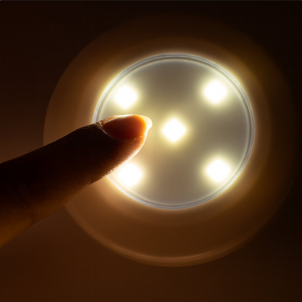 LED spot lys med fjernkontroll – 3 stk.