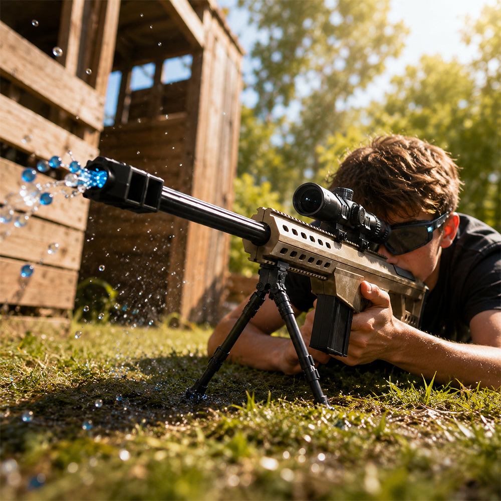 Gelblaster inkl. gelékuler – langdistanse med kikkertsikte modell M82A1