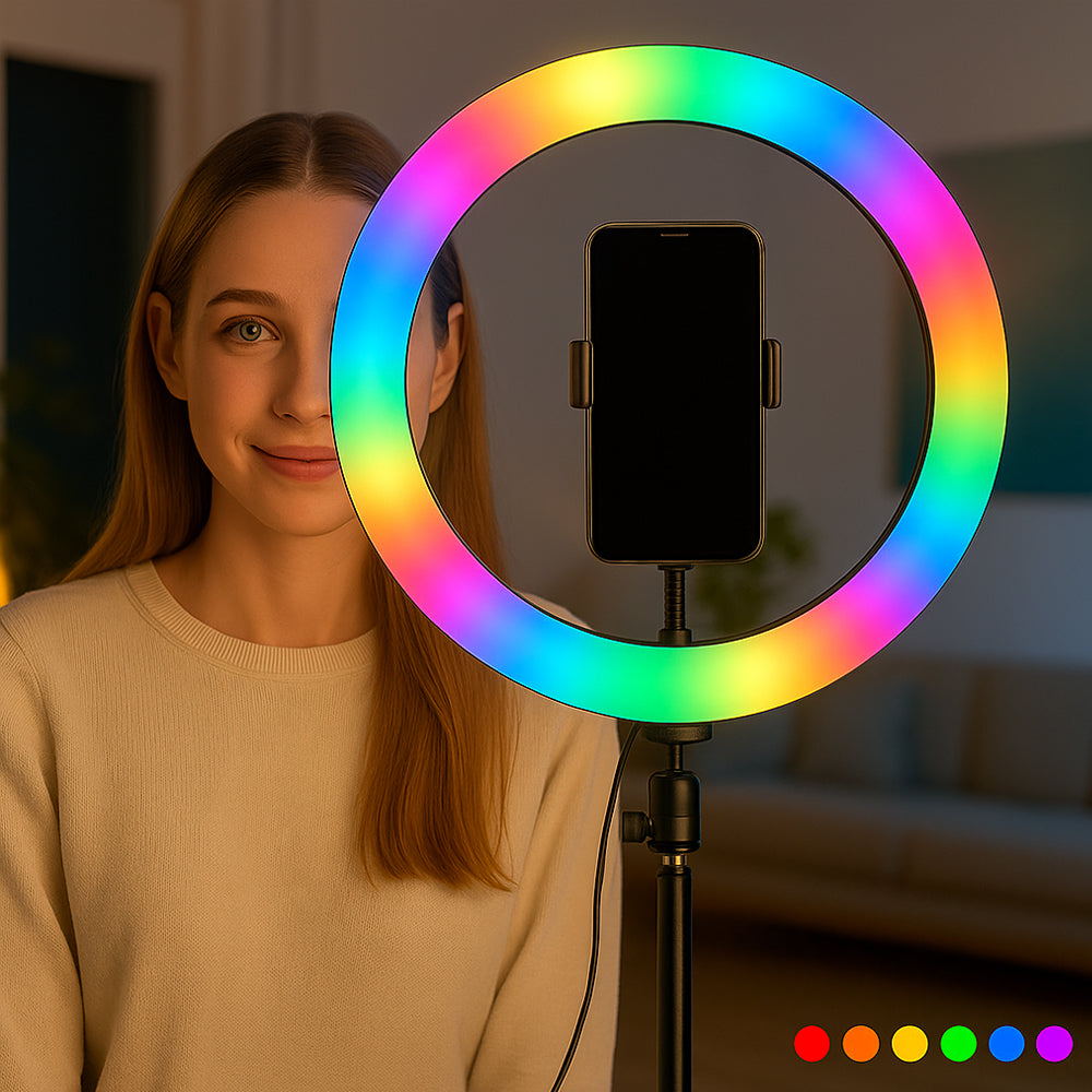 Ring Light RGB – 15 lys­kombinasjoner – MJ30