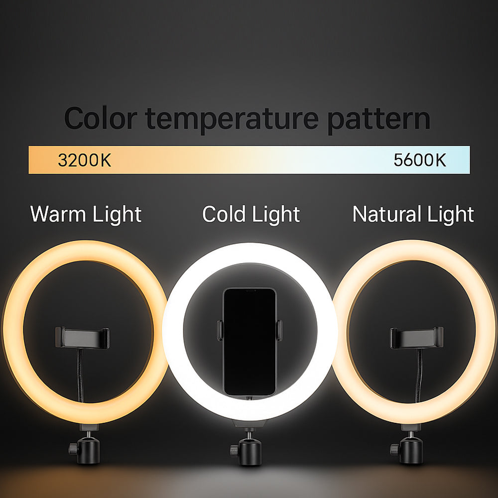 Ring Light RGB – 15 lys­kombinasjoner – MJ30