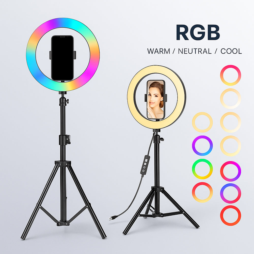 Ring Light RGB – 15 lys­kombinasjoner – MJ30