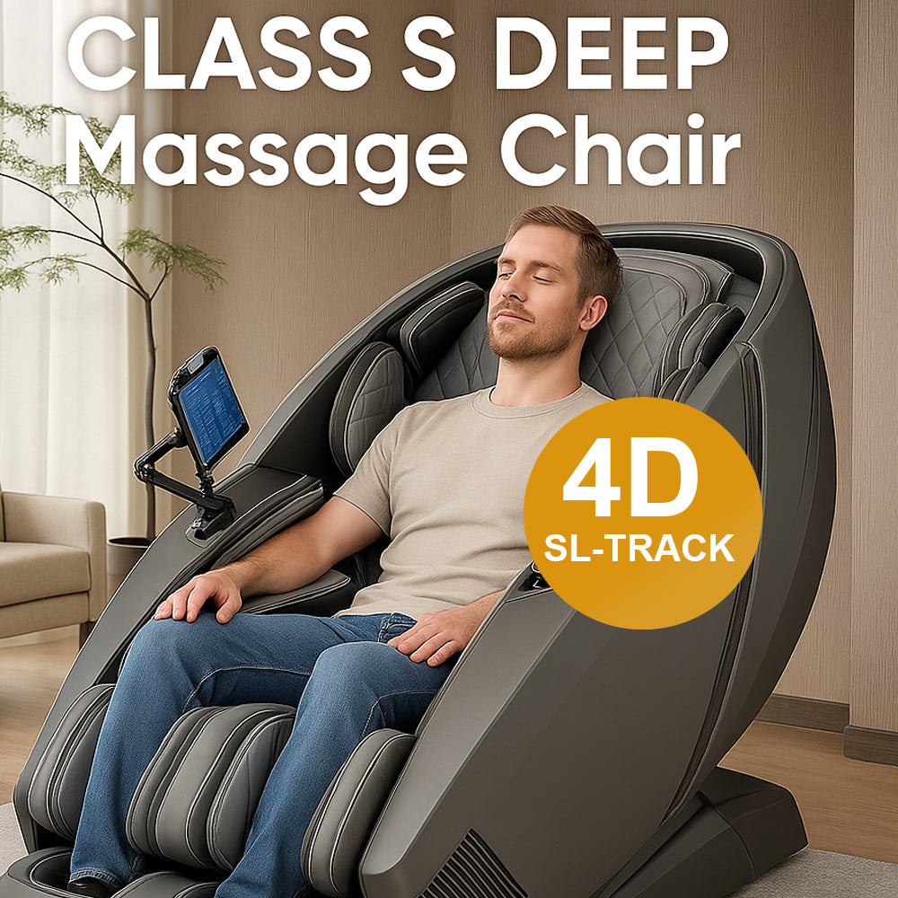 Massasjestol 4D, Lux Pro Edition med SL-teknologi, AI-styring og varme – Modell 988F6