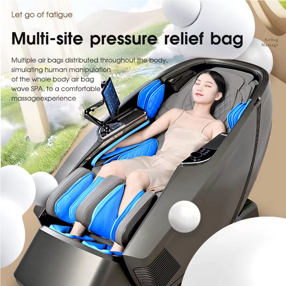 Massasjestol 4D, Lux Pro Edition med SL-teknologi, AI-styring og varme – Modell 988F6