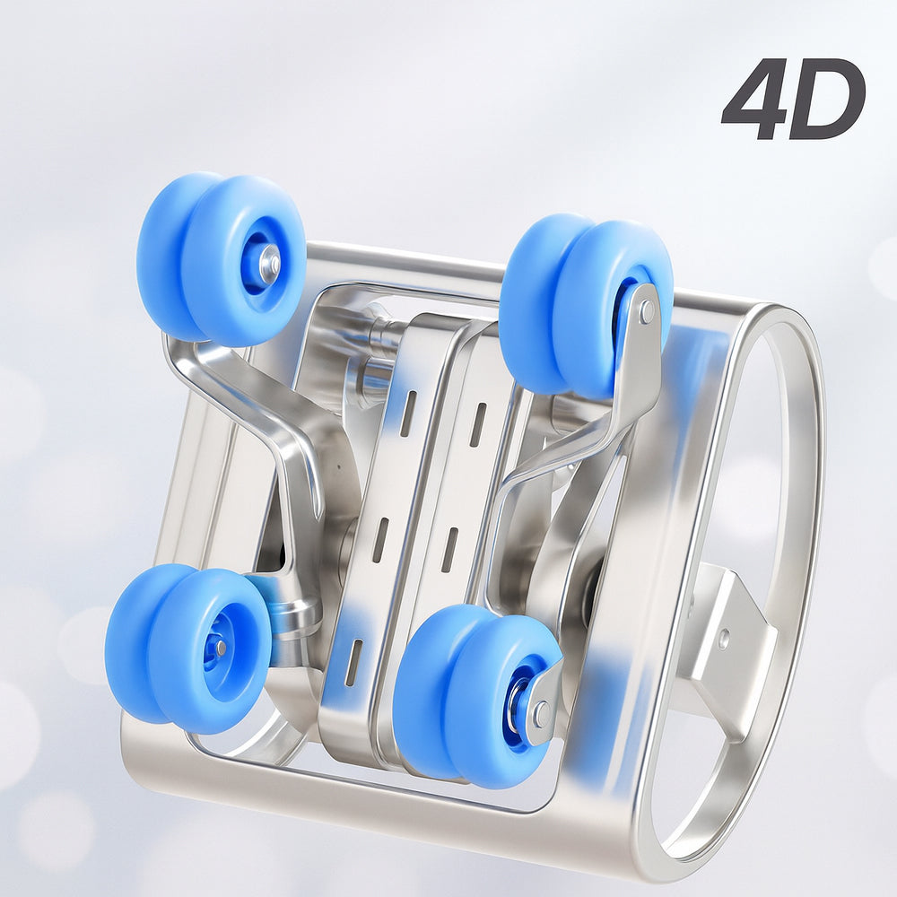 Massasjestol 4D, Lux Pro Edition med SL-teknologi, AI-styring og varme – Modell 988F6