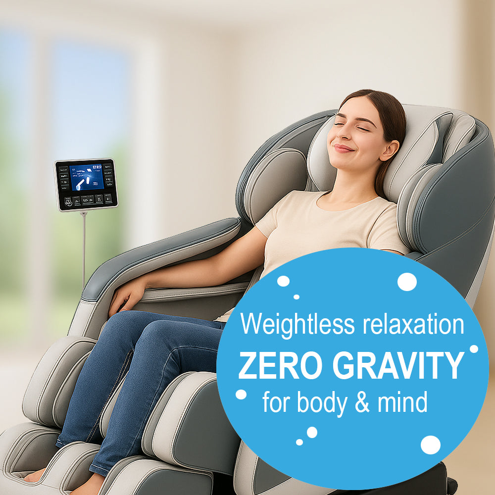 Massasjestol 8D – Zero Gravity og Varmeterapi – Modell S9B