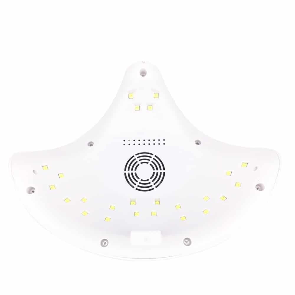 LED UV-neglelampe til to hender