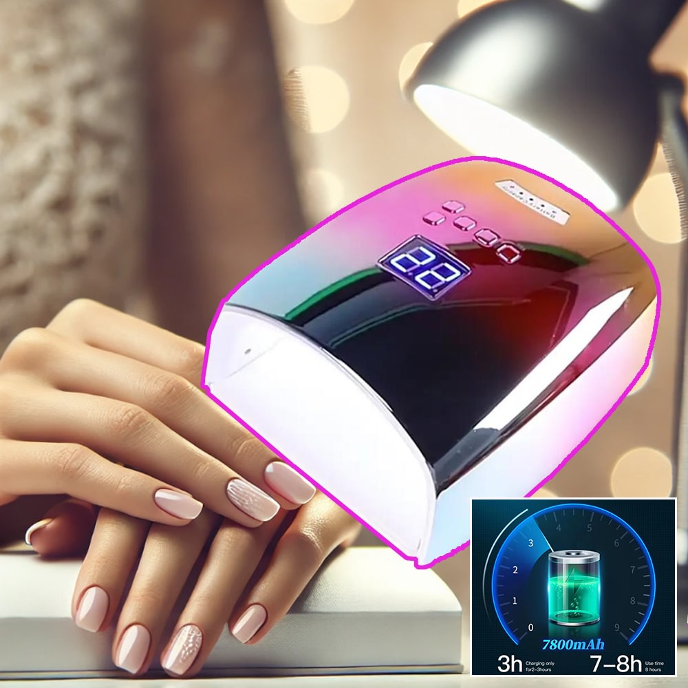 UV LED Neglelampe (oppladbar) – Trådløs, kraftig og profesjonell!