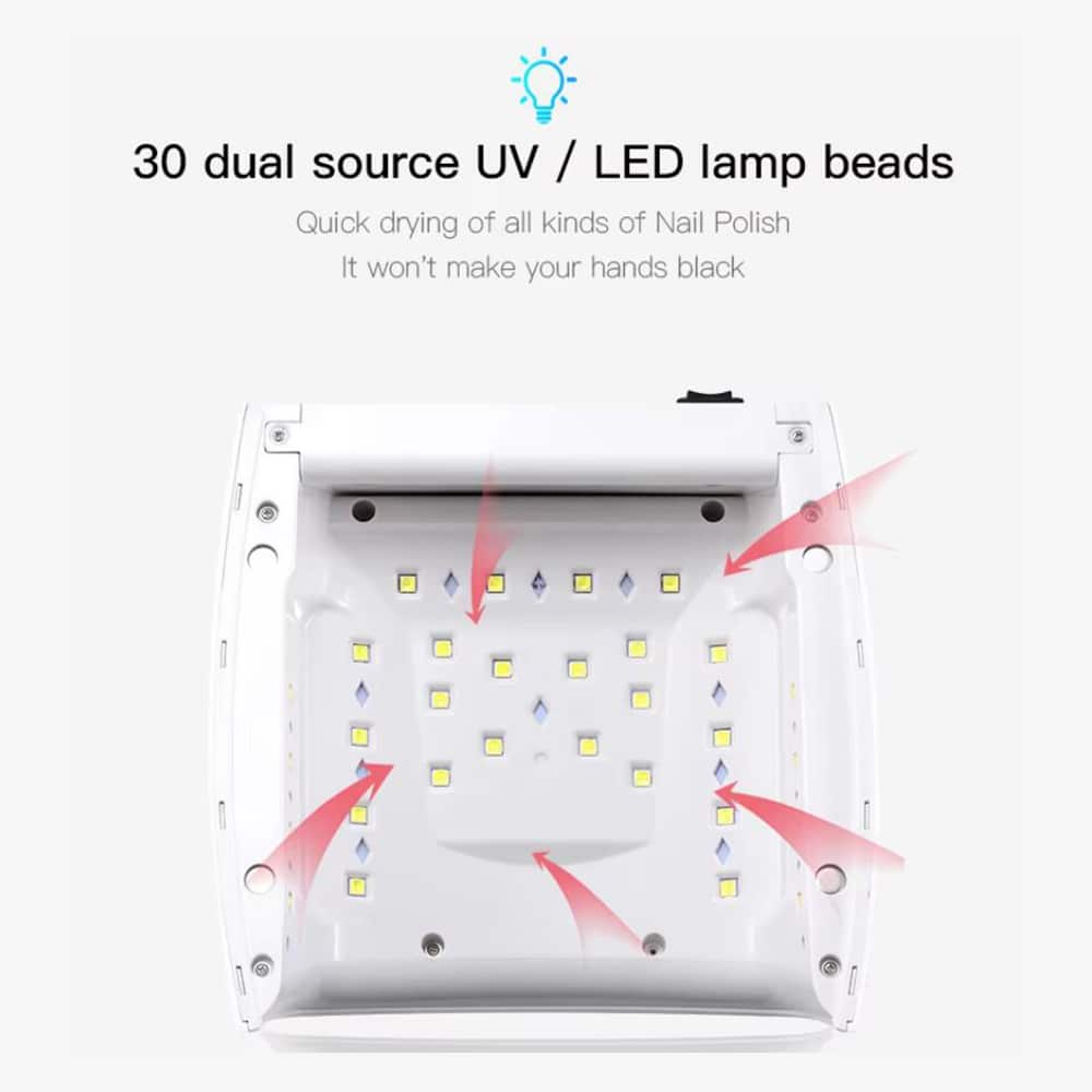 UV LED Neglelampe (oppladbar) – Trådløs, kraftig og profesjonell!