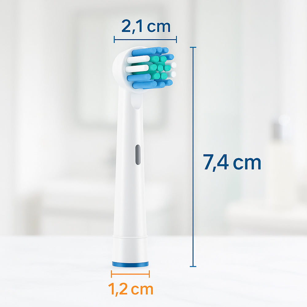 4 x 10 stk. tannbørstehoder til Oral-B