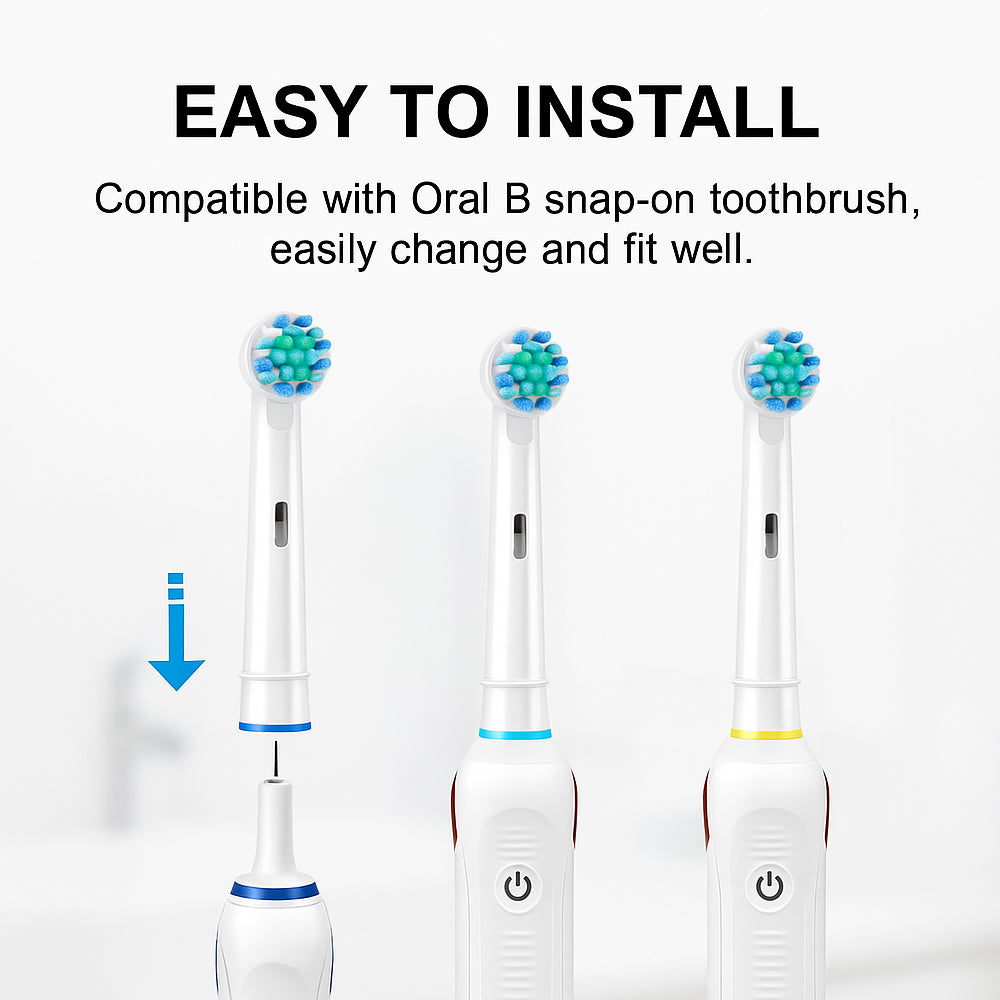 4 x 10 stk. tannbørstehoder til Oral-B