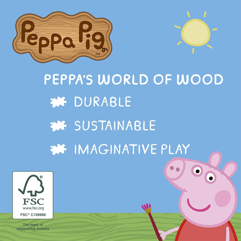 Peppa Gris Staffeli i Tre