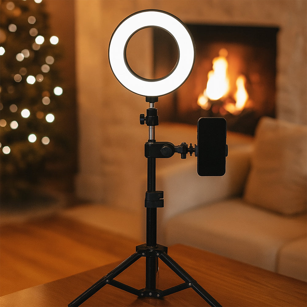 Ring light - 3 lysinnstillinger - QX-260