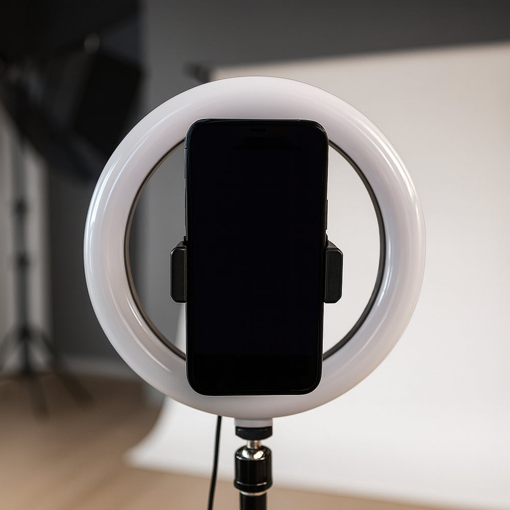 Ring light - 3 lysinnstillinger - QX-260