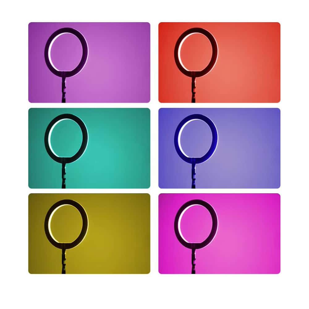 RGB Ring Light – Gjør Innholdet Ditt Lysende og Fargerikt!