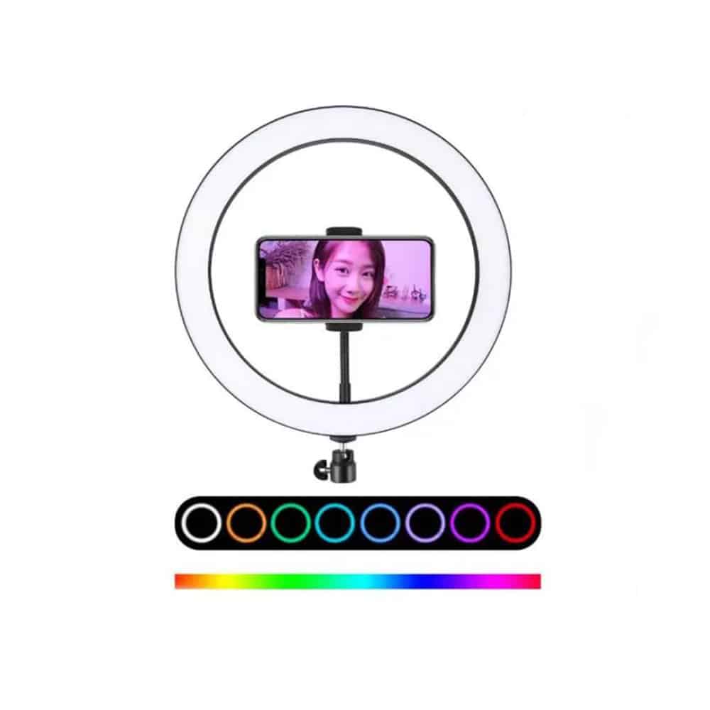 RGB Ring Light – Gjør Innholdet Ditt Lysende og Fargerikt!