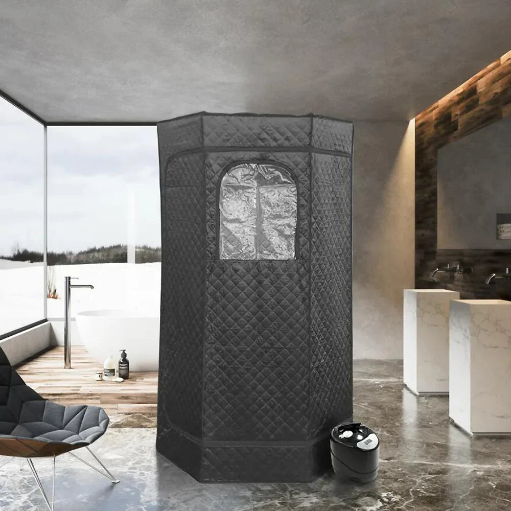 Dampbadstue + isbad – den ultimate hjemme-wellness