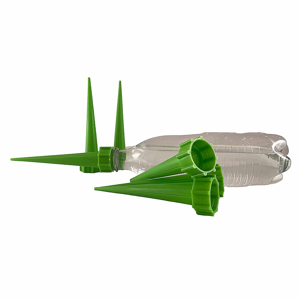 Selvvannende PET-flaske for potteplanter/senger – pakke m/6 stk.
