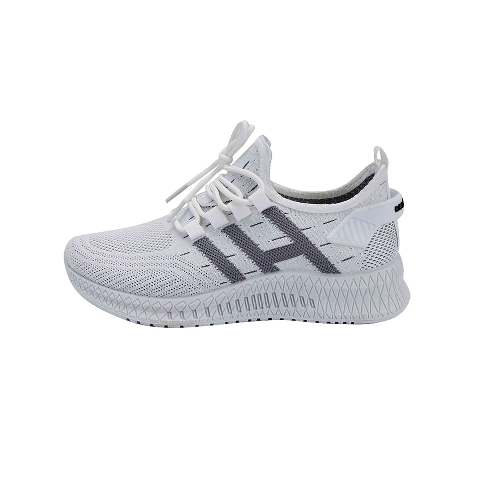 Løpesko/Sneakers for kvinner, pustende og med optimal støtdemping - hvit -