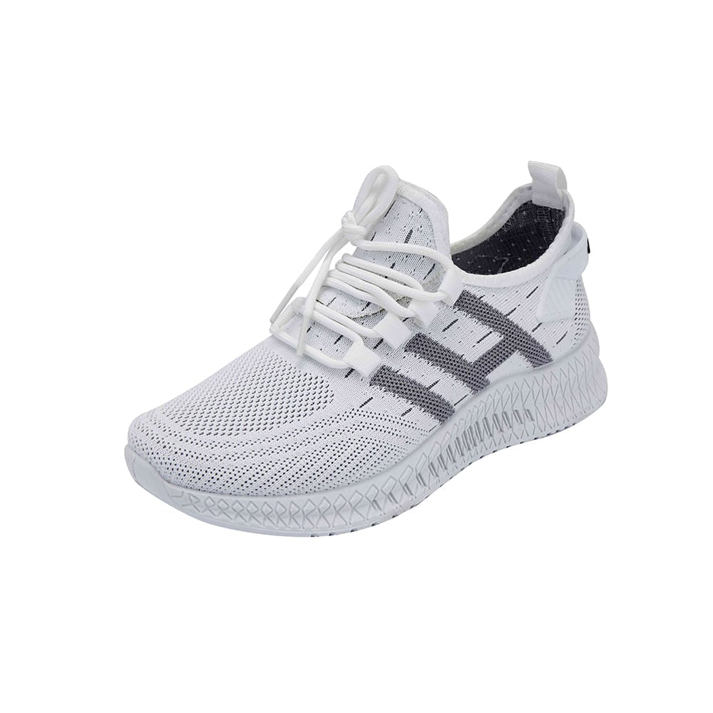 Løpesko/Sneakers for kvinner, pustende og med optimal støtdemping - hvit -