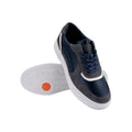 Sneakers for menn, marineblå og hvite