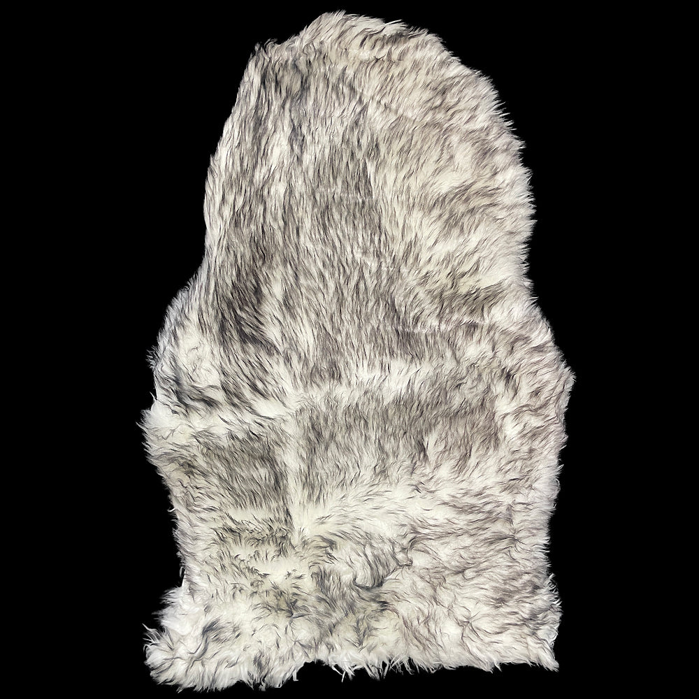 Myke, fargerike faux fur-minitepper