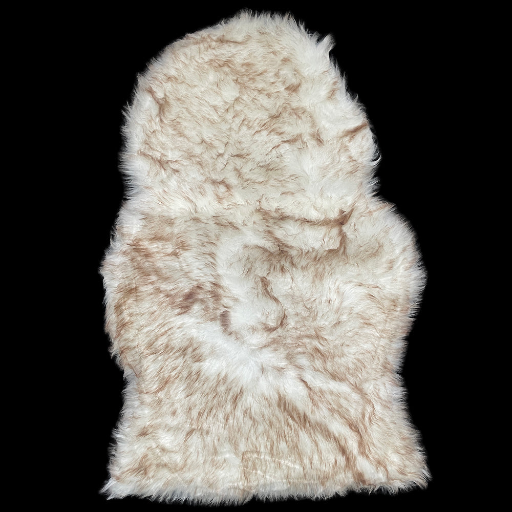 Myke, fargerike faux fur-minitepper