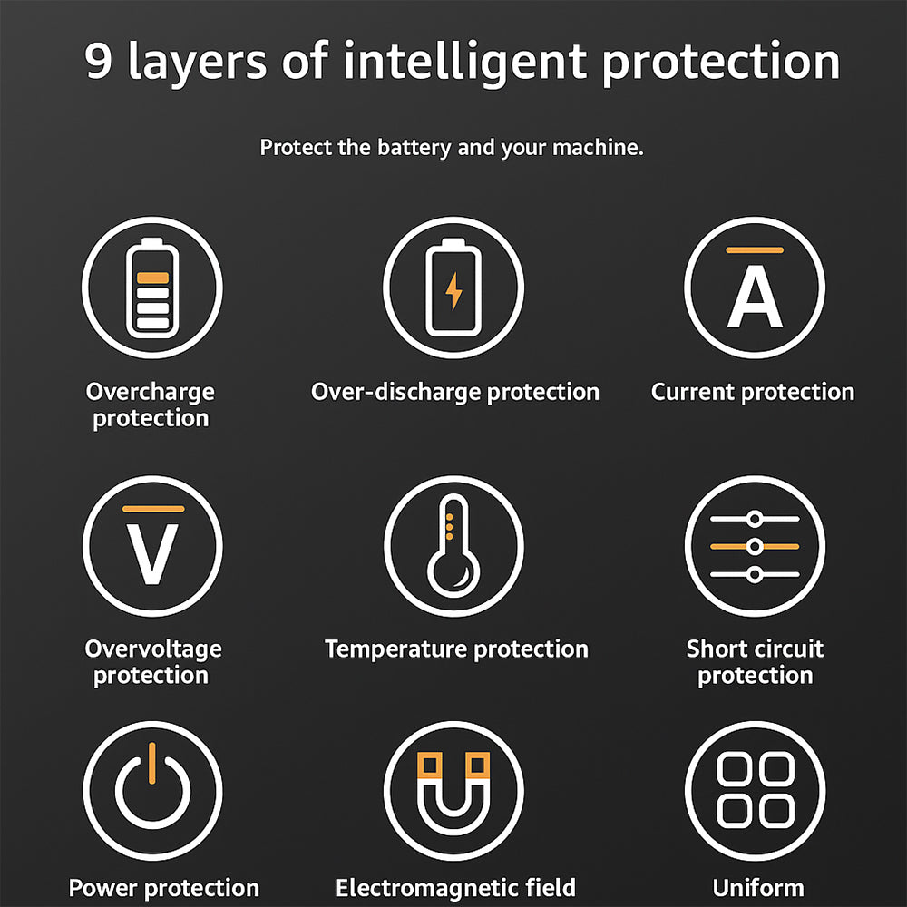 Gresstrimmer og kantklipper med hjul med teleskopskaft og batteri