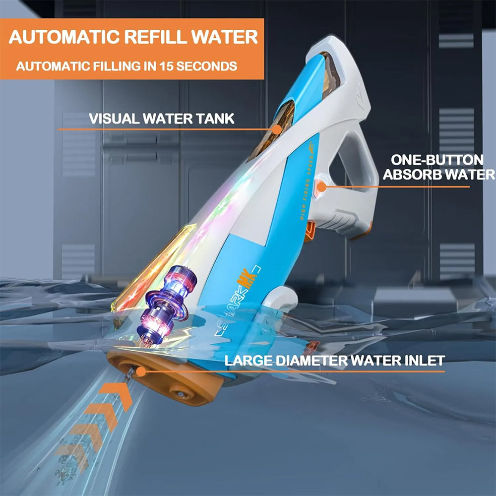 Elektrisk Vannpistol – SHARK MK – Automatisk Action med Stil