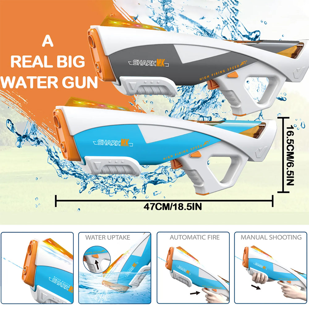Elektrisk Vannpistol – SHARK MK – Automatisk Action med Stil