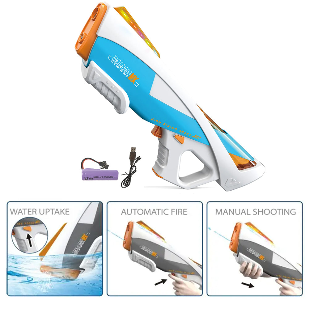 Elektrisk Vannpistol – SHARK MK – Automatisk Action med Stil
