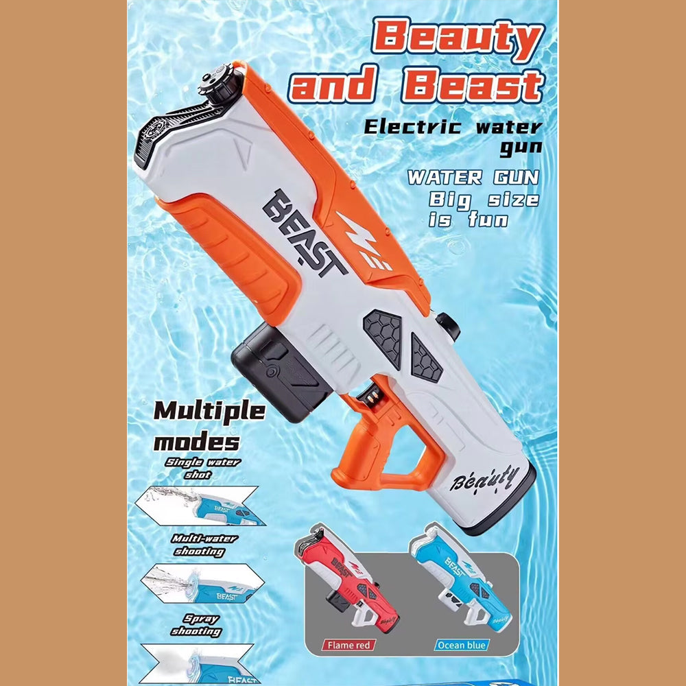 Elektrisk Vannpistol – BEAST Beauty – Kraftig Vannaction i Megastørrelse!