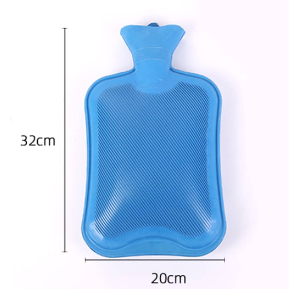 Varmeflaske 2 Liter – Rød eller Blå
