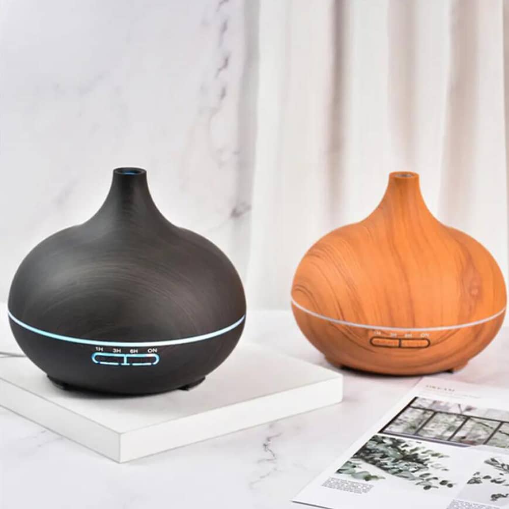 Aroma Diffuser – 500 ml med trelook