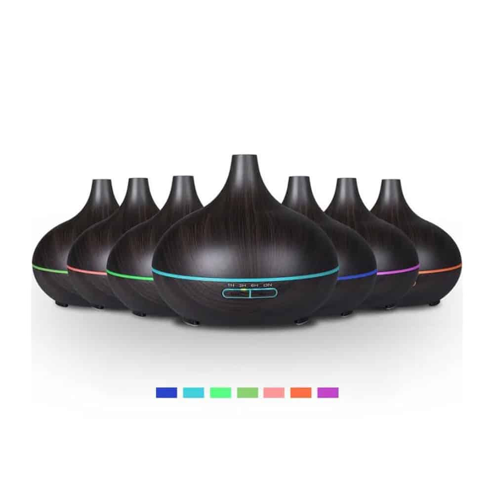 Aroma Diffuser – 500 ml med trelook