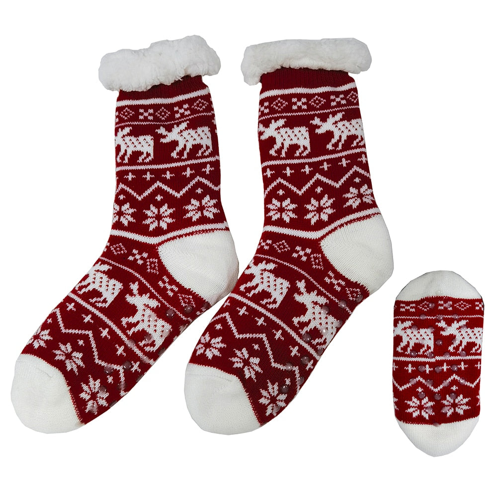 Koselige julesokker - Forskjellige mønstre - Unisex -