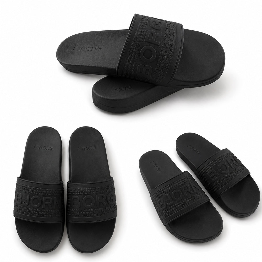 Slippers / Badesandaler fra Björn Borg Sandaler i Sort eller Marineblå