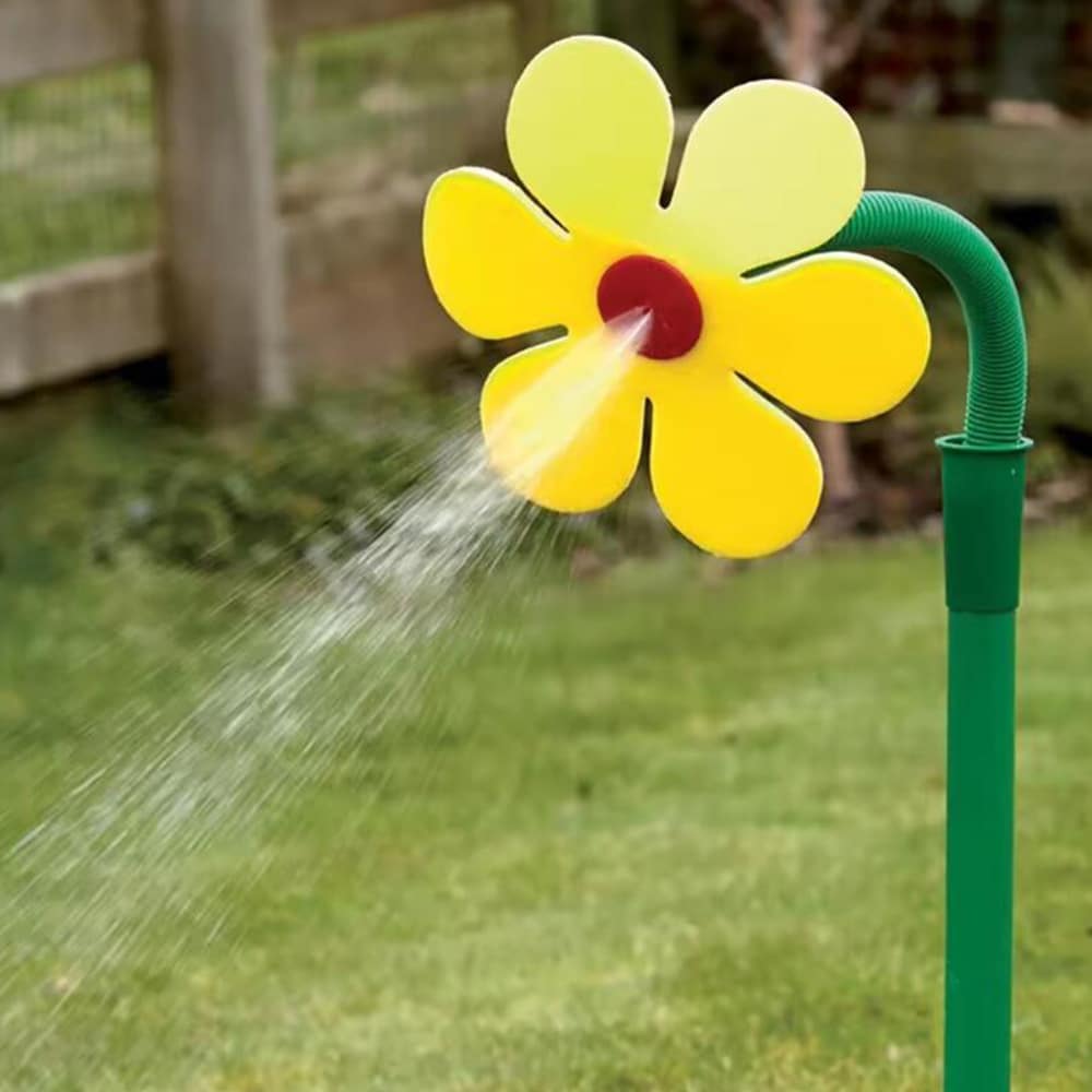 Blomstformet sprinkler - dekorativ og effektiv