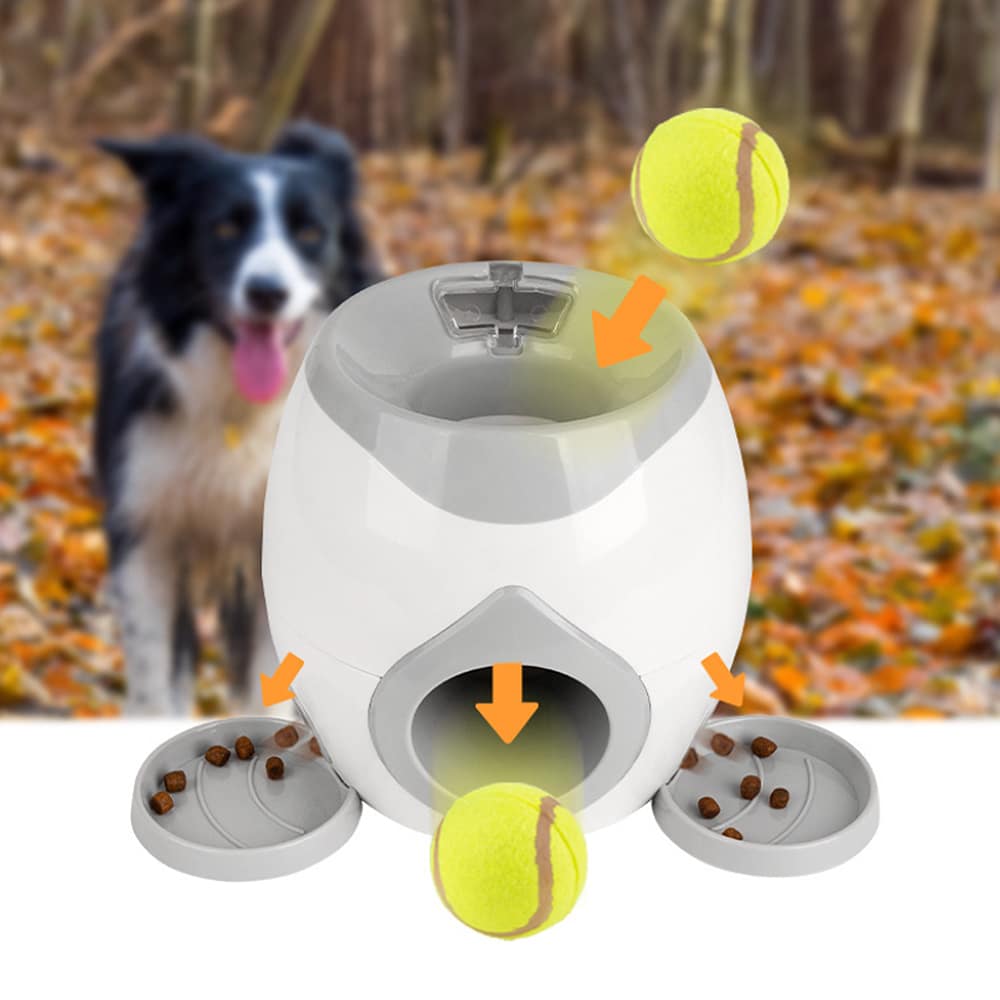 Godbit- og Balldispenser til hund