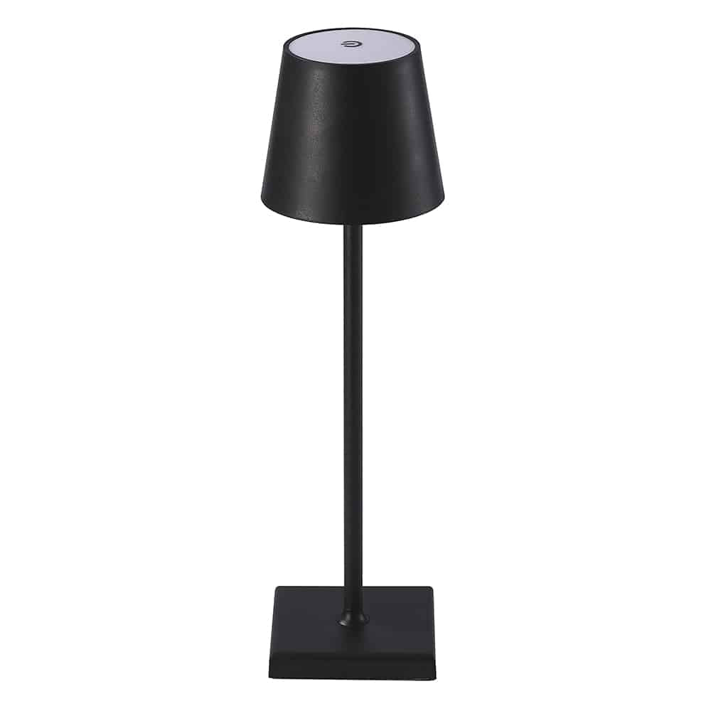 Bordlampe LED med touch - ledningsfri - 4 farger