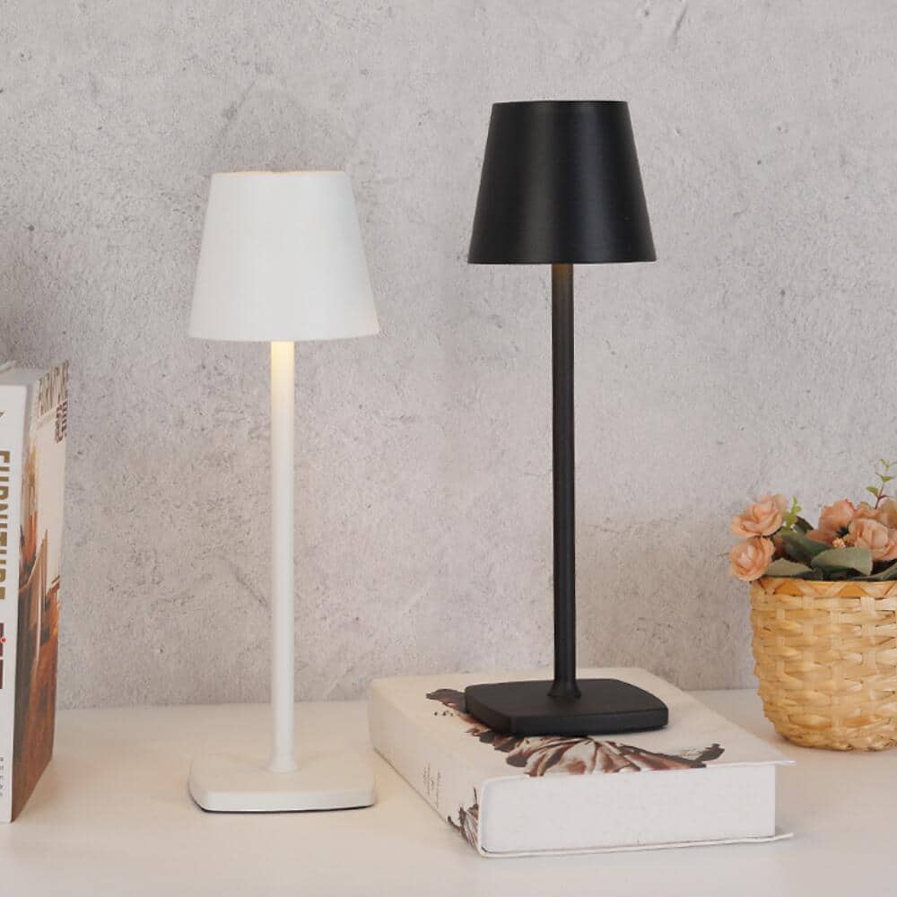 LED-bordlampe med touch og oppladbar funksjon
