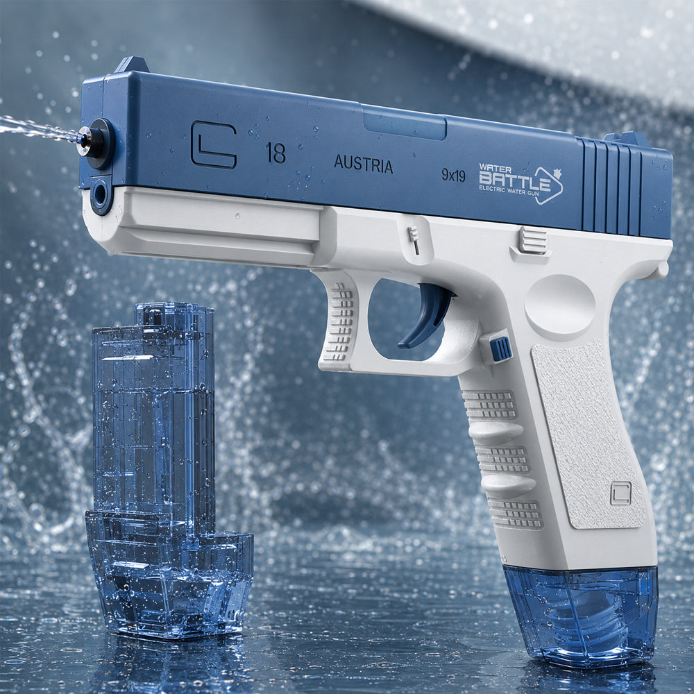 Elektrisk vannpistol – Glock med 2 magasiner