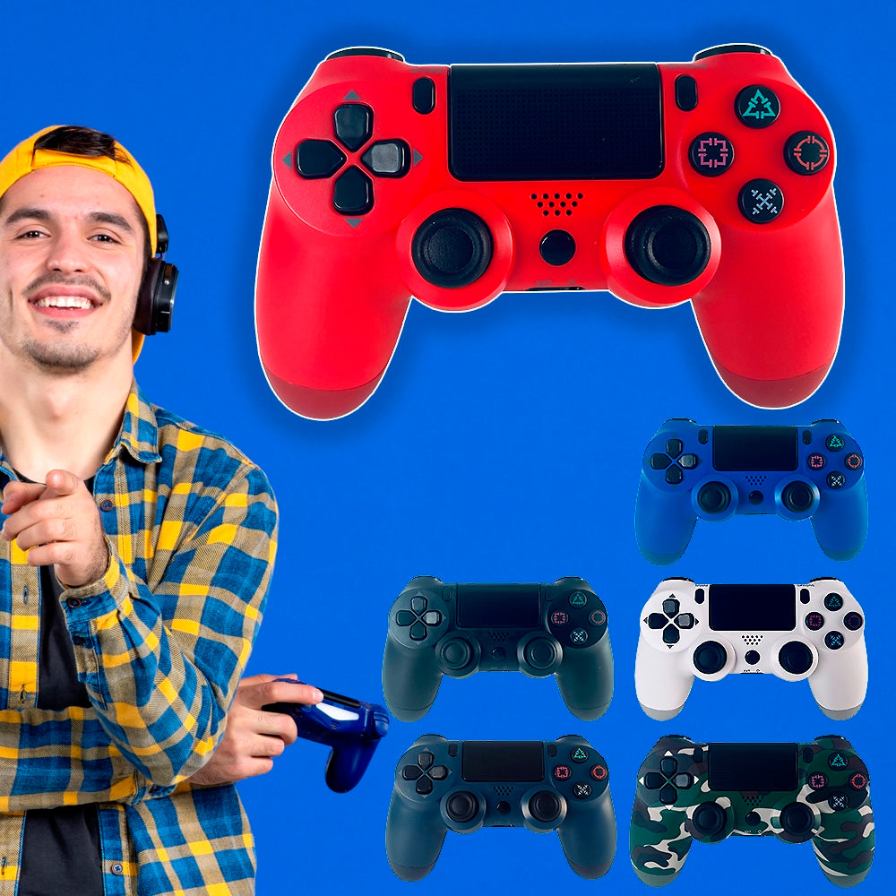 PS4 Trådløs Kontroller med Touchpad og Vibrasjon