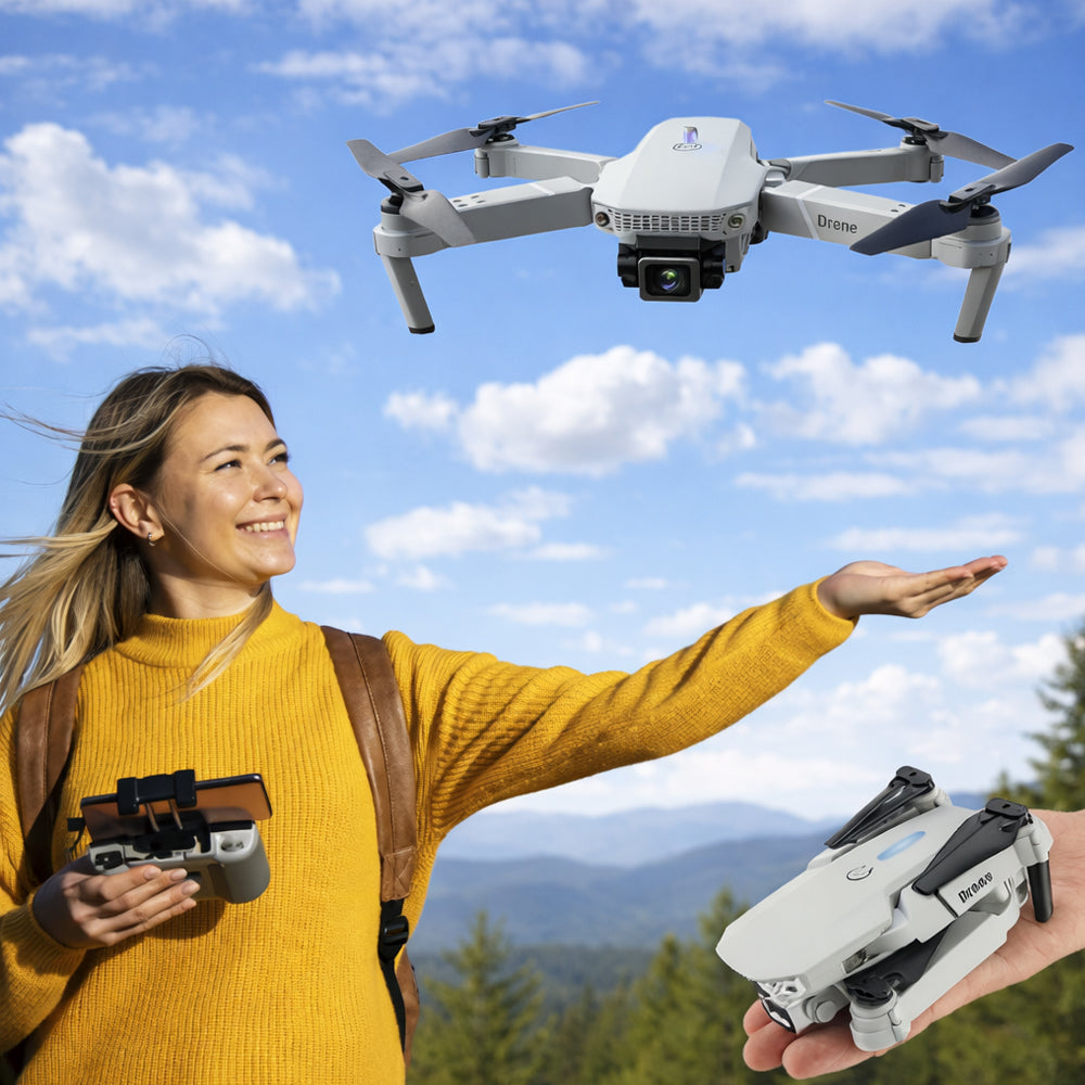 Sammenleggbar Drone 4K med/uten kamera