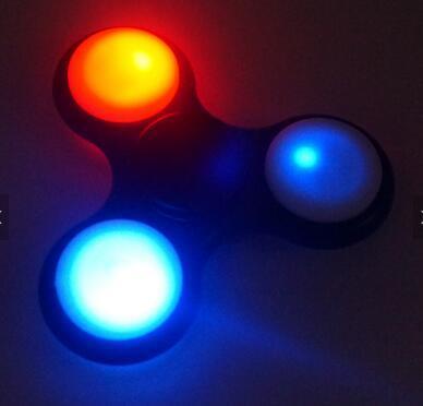 Fidget Spinner med LED-lys
