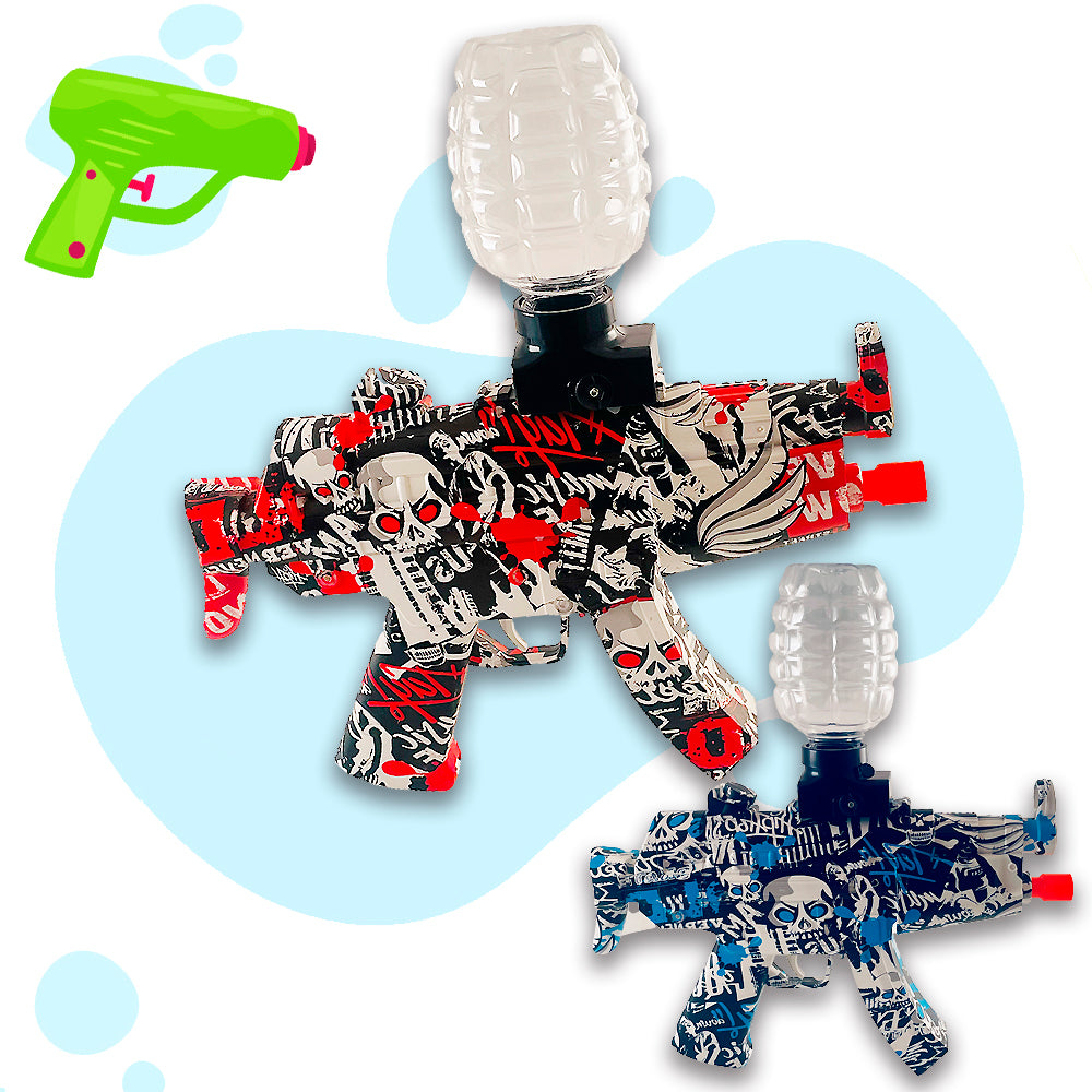 Gel Blaster Elektrisk Maskinpistol - inkludert gelkuler - rekkevidde på 20+ meter -