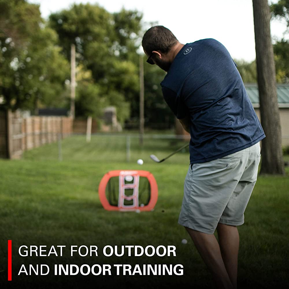Pop-Up Golf Chipping Net inkl. 12 golfballer