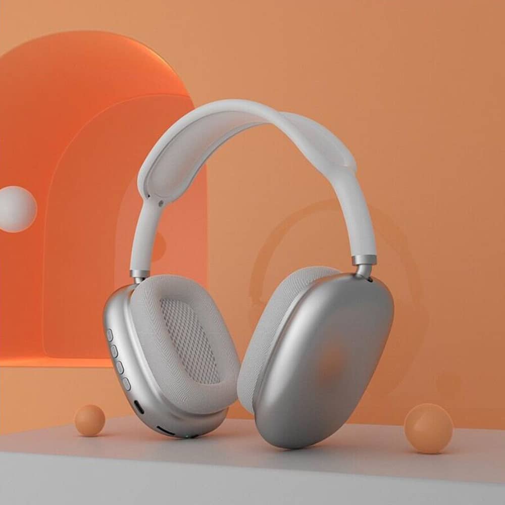 Bluetooth Headset P9 (Sølv og Svart)