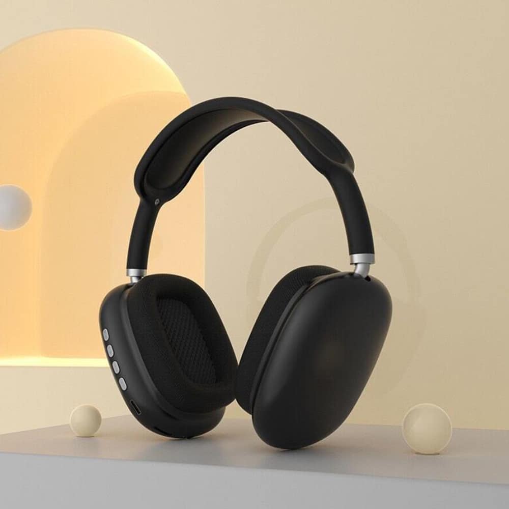 Bluetooth Headset P9 (Sølv og Svart)