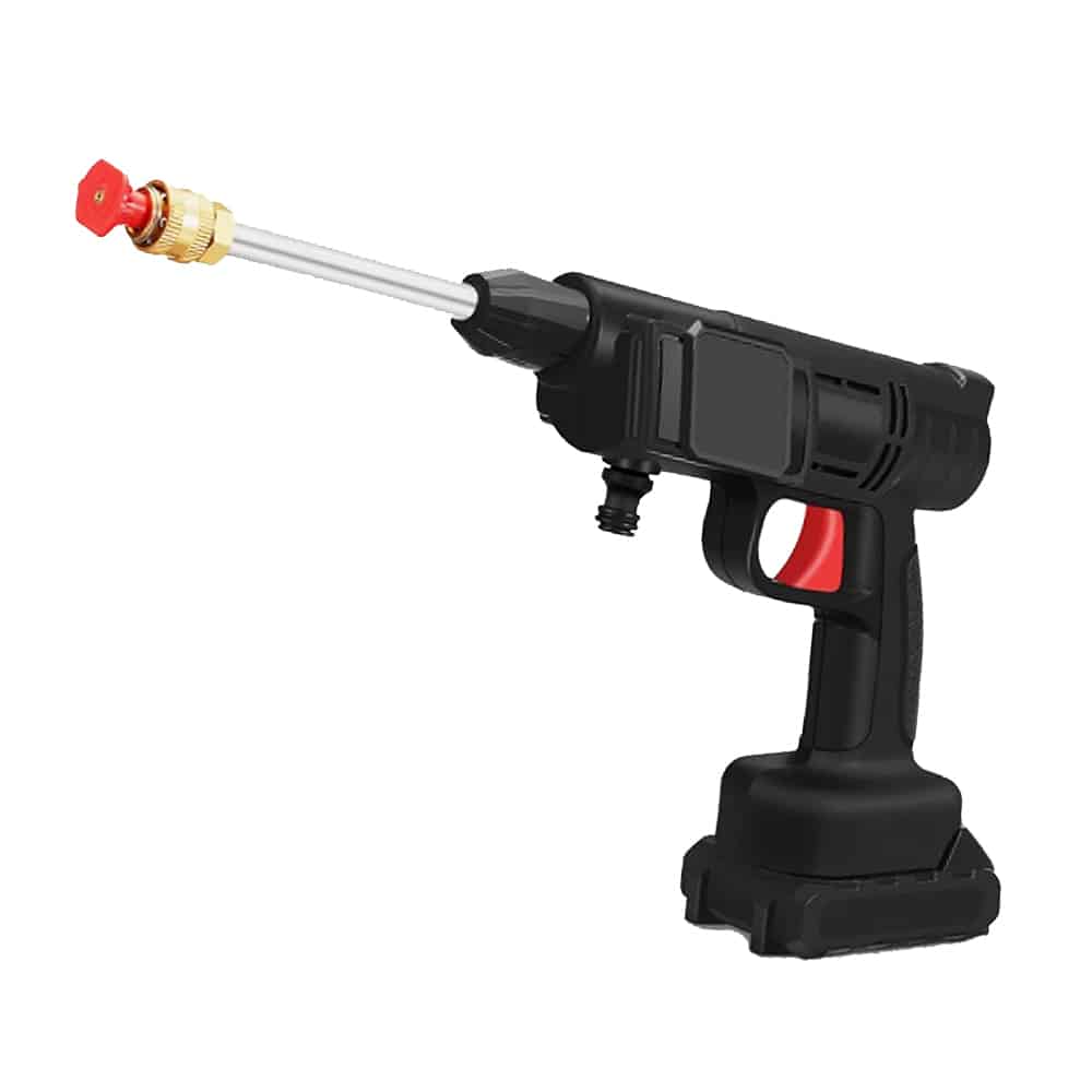 Høytrykksspyler 24 bar - m/batteri 200W inkl. oplader